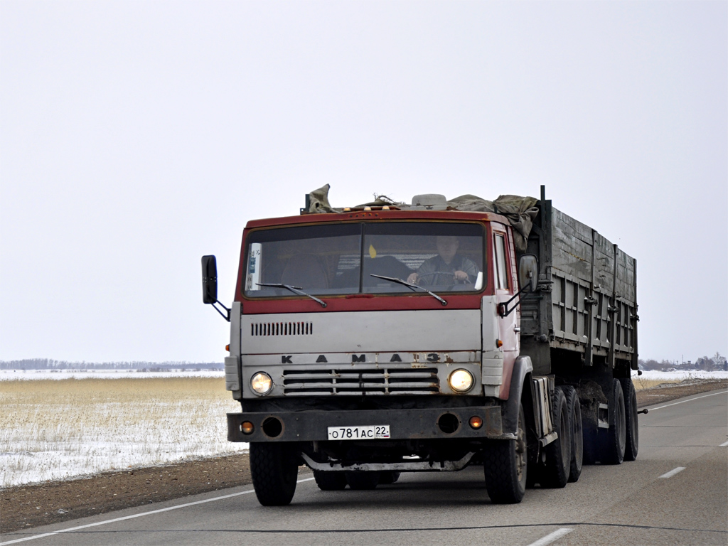 Алтайский край, № О 781 АС 22 — КамАЗ-5410