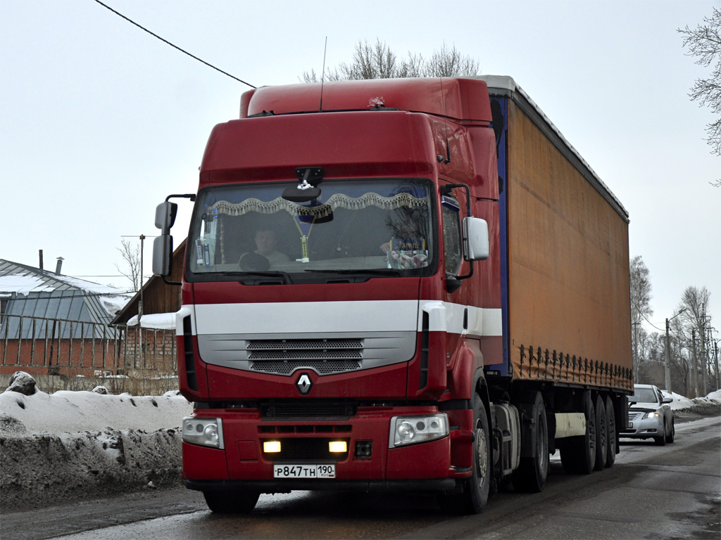 Московская область, № Р 847 ТН 190 — Renault Premium ('2006)