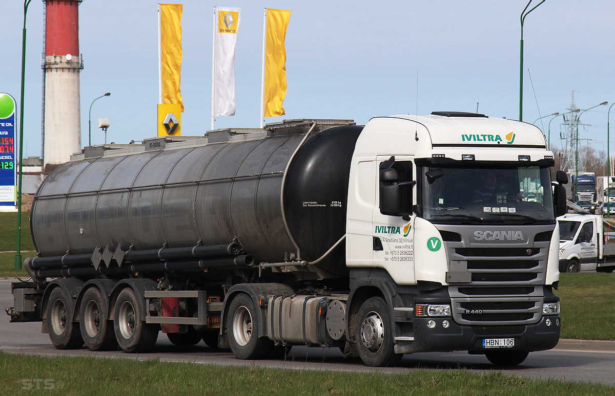 Литва, № HBN 106 — Scania ('2013) R440