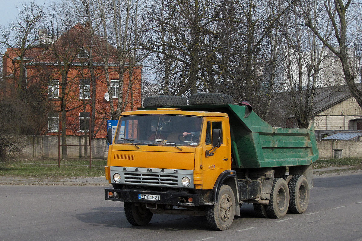 Литва, № ZPC 521 — КамАЗ-55111 (общая модель)