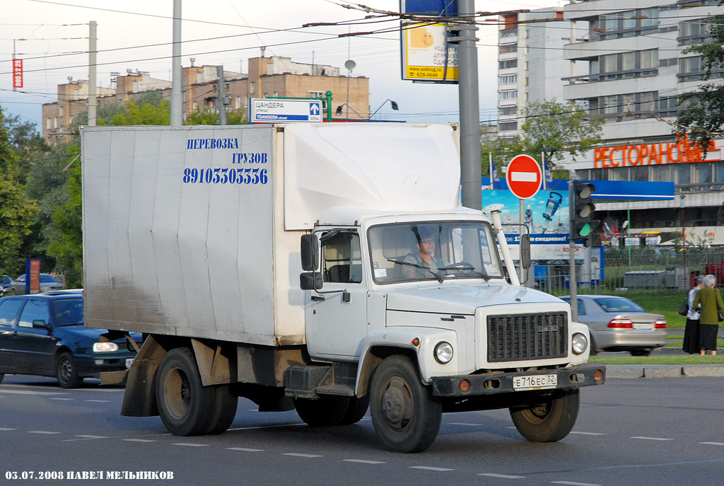 Брянская область, № Е 716 ЕС 32 — ГАЗ-3309