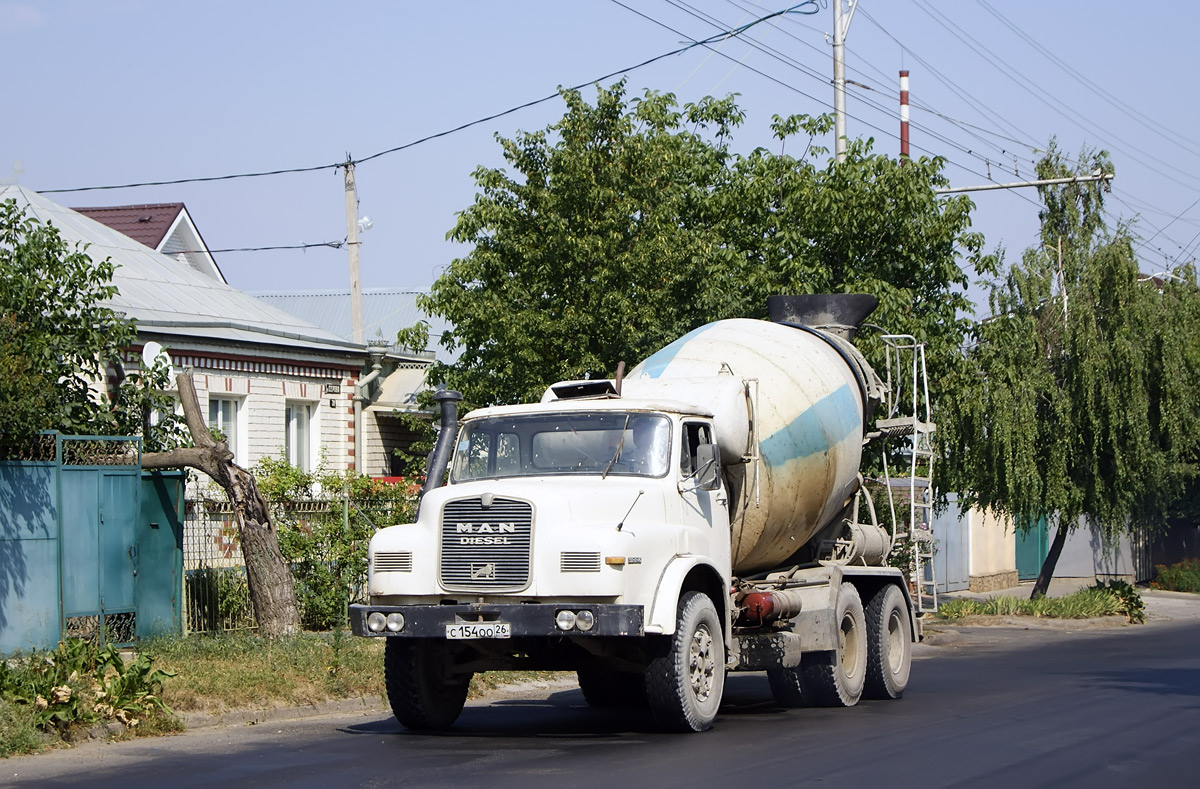 Ставропольский край, № С 154 ОО 26 — MAN (общая модель)