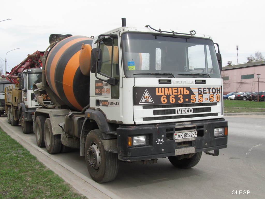 Минск, № АК 8592-7 — IVECO EuroTrakker