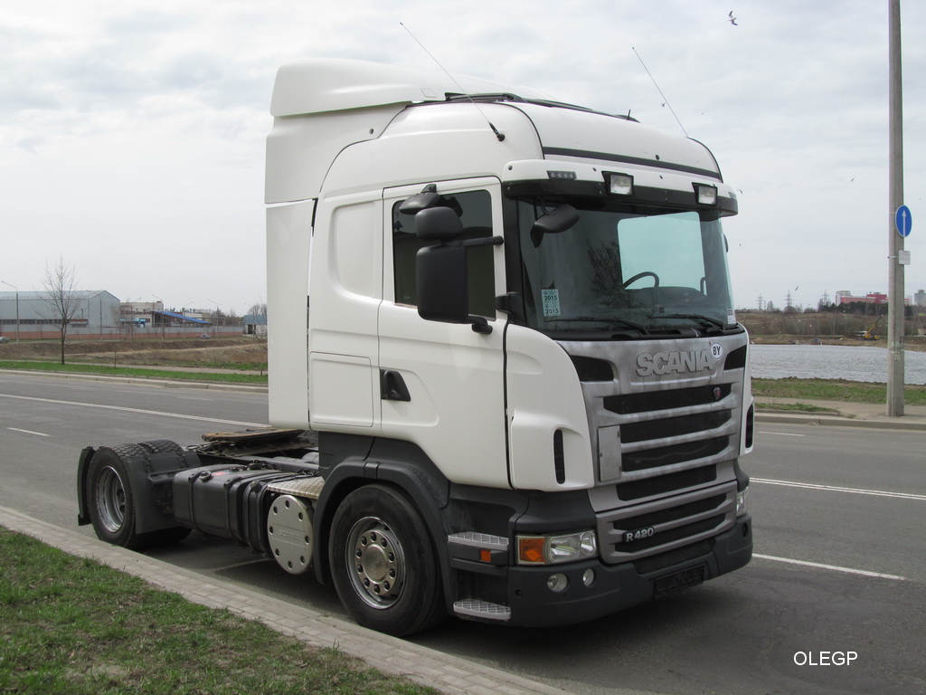 Минск, № (BY-7) Б/Н 0002 — Scania ('2009) R420