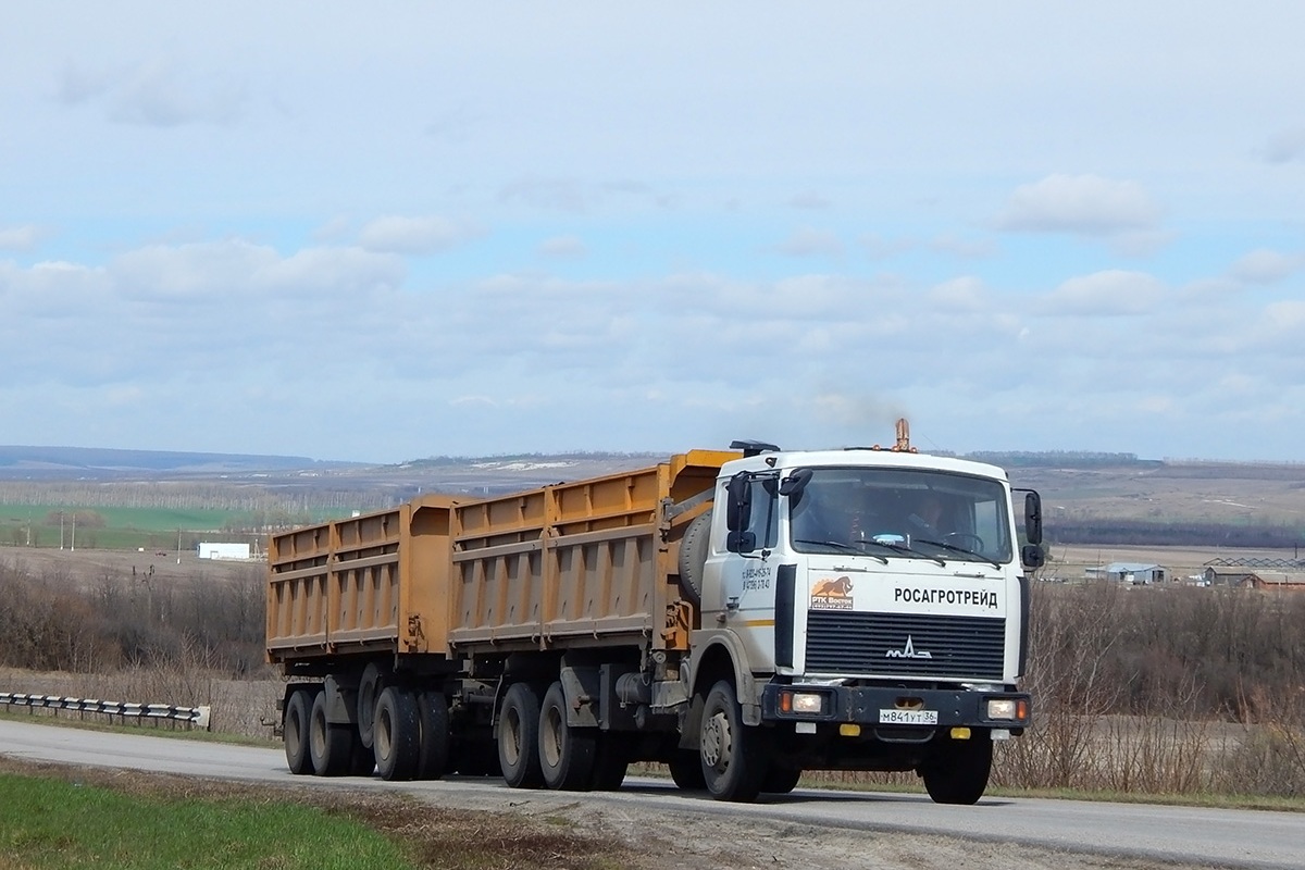 Воронежская область, № М 841 УТ 36 — МАЗ-5516A8