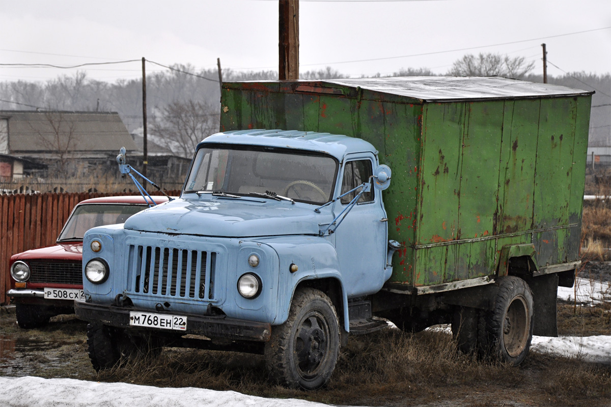 Алтайский край, № М 768 ЕН 22 — ГАЗ-52-03