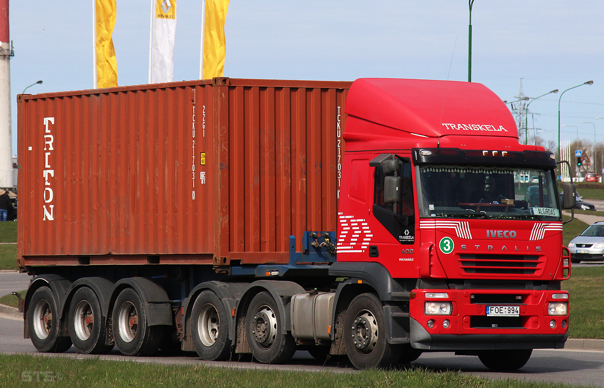 Литва, № FOE 994 — IVECO Stralis ('2002) 400