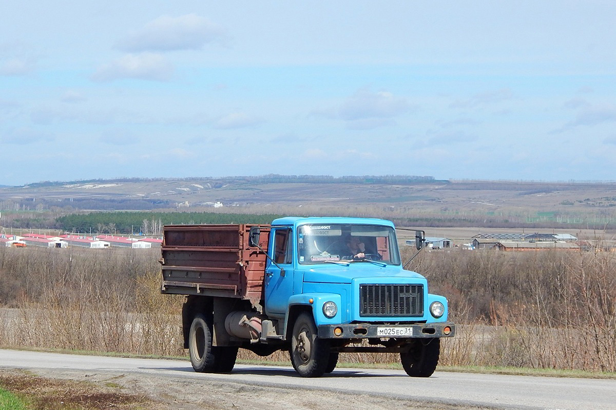 Белгородская область, № М 025 ЕС 31 — ГАЗ-3307