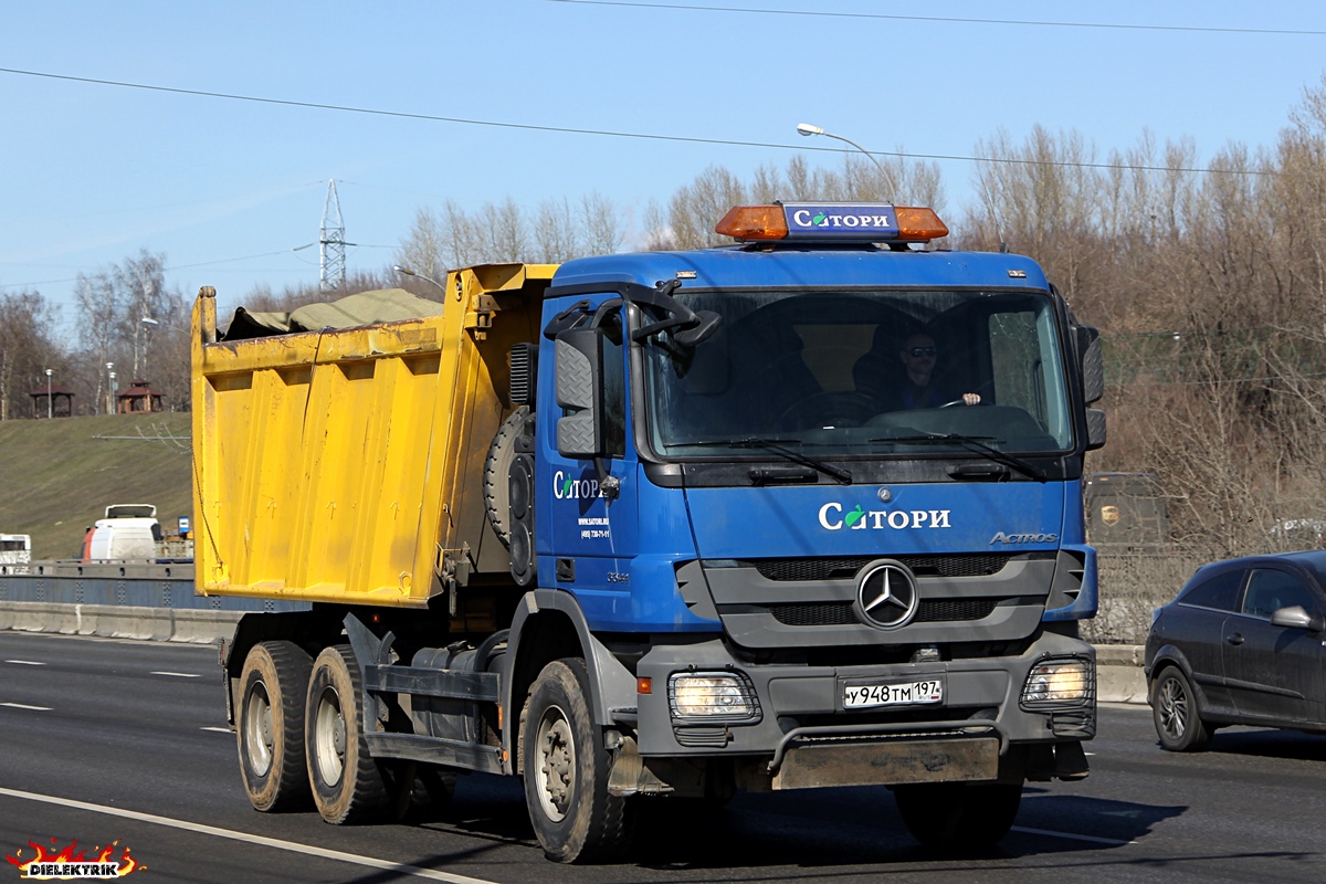 Москва, № У 948 ТМ 197 — Mercedes-Benz Actros '09 3341 [Z9M]