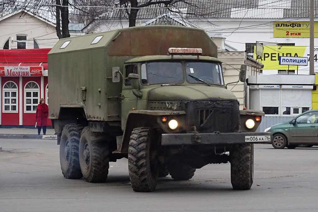 Ярославская область, № М 006 АА 76 — Урал-4320 (общая модель)