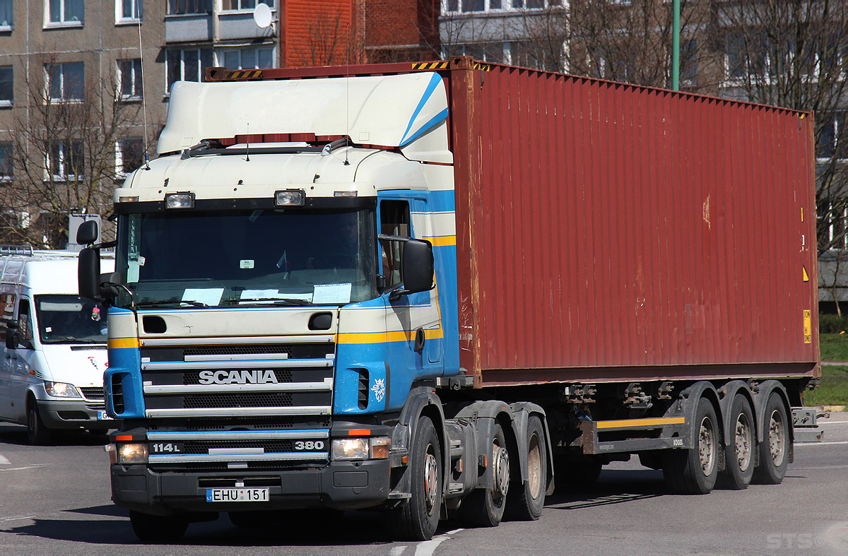 Литва, № EHU 151 — Scania ('1996) R114L