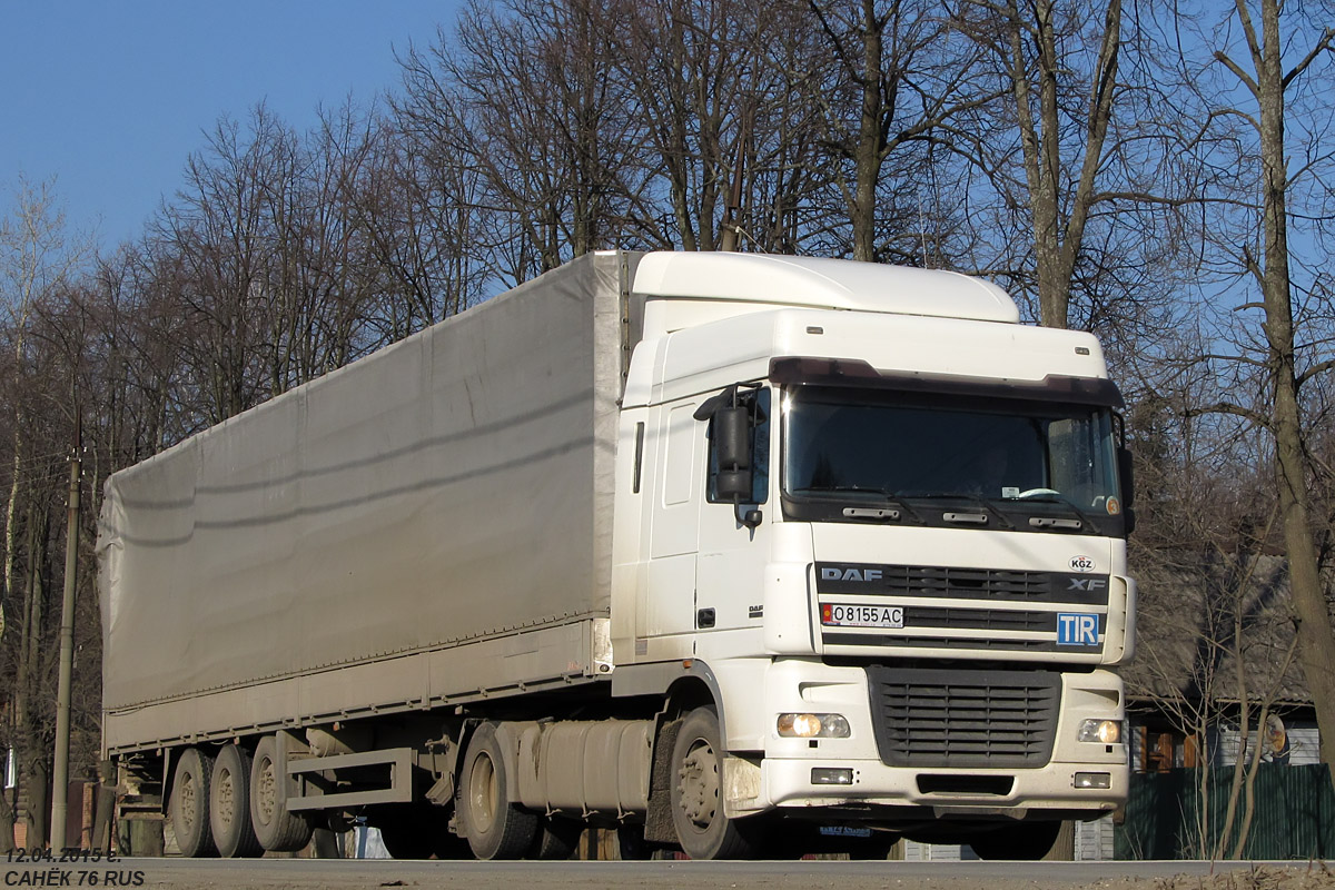 Киргизия, № O 8155 AC — DAF XF95 FT