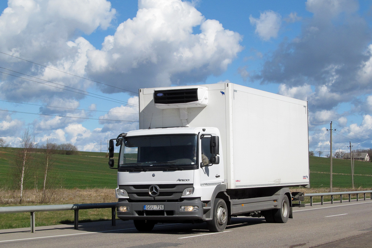 Литва, № GGU 726 — Mercedes-Benz Atego 1218