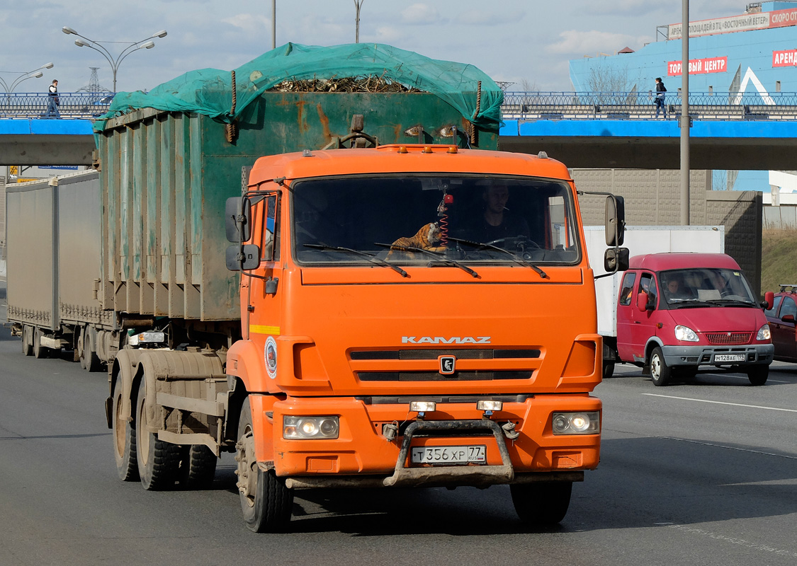 Москва, № Т 356 ХР 77 — КамАЗ-65115-D3