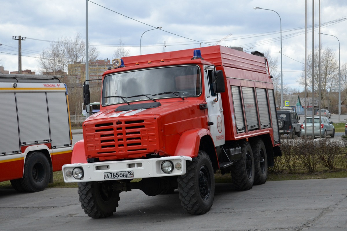 Тюменская область, № А 765 ОН 72 — ЗИЛ-4334 (УАМЗ)