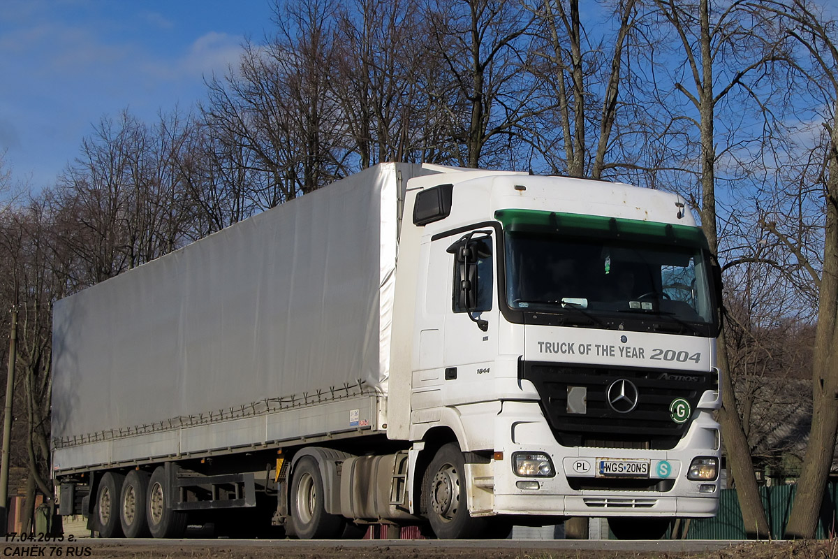 Польша, № WGS 20NS — Mercedes-Benz Actros ('2003) 1844