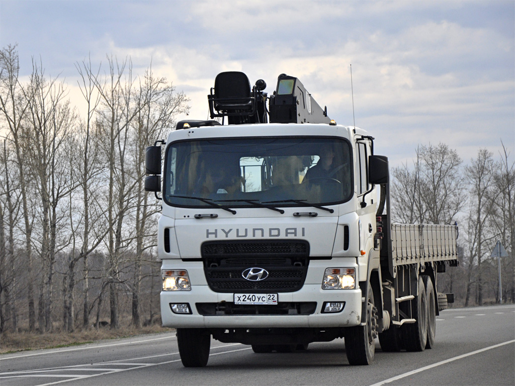 Алтайский край, № Х 240 УС 22 — Hyundai Power Truck HD260