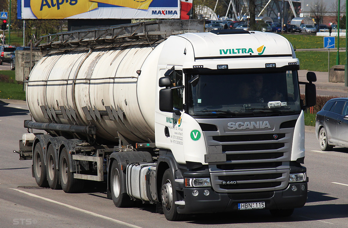 Литва, № HBN 115 — Scania ('2013) R440
