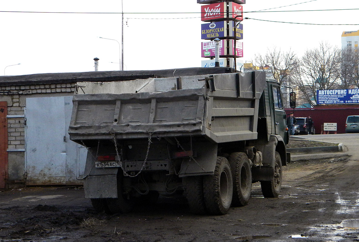 Мордовия, № К 534 АС 13 — КамАЗ-55111 (общая модель)