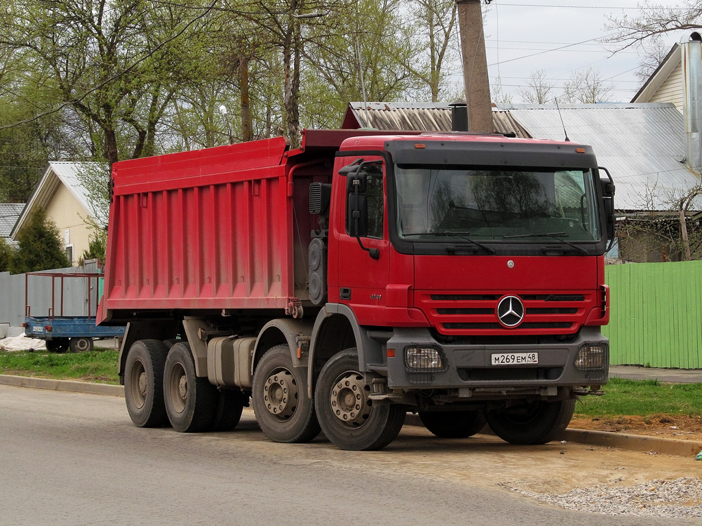 Липецкая область, № М 269 ЕМ 48 — Mercedes-Benz Actros ('2003) 4141