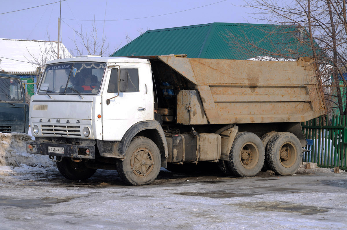 Самарская область, № С 448 ХР 163 — КамАЗ-55111 [551110]