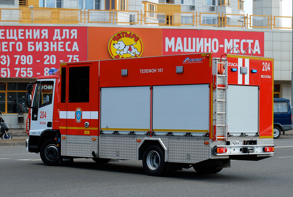 Москва, № К 742 КА 777 — IVECO EuroCargo ('2008)