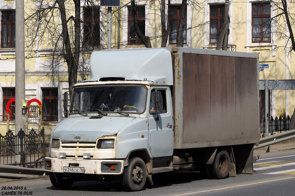 Ярославская область, № Х 246 СЕ 76 — ЗИЛ-5301АО "Бычок"