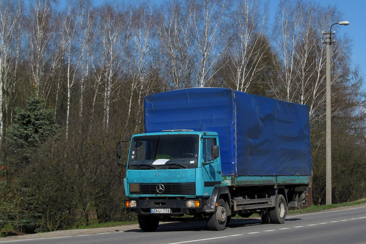 Литва, № ZKU 778 — Mercedes-Benz LK 1117