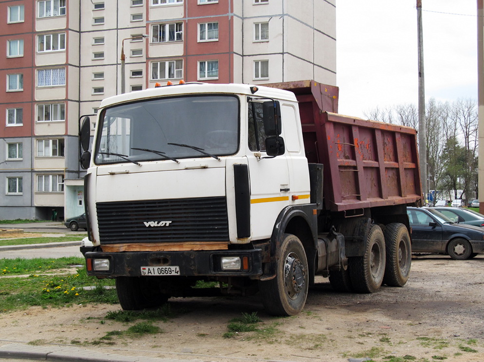 Гродненская область, № АІ 0669-4 — МАЗ-5516 (общая модель)