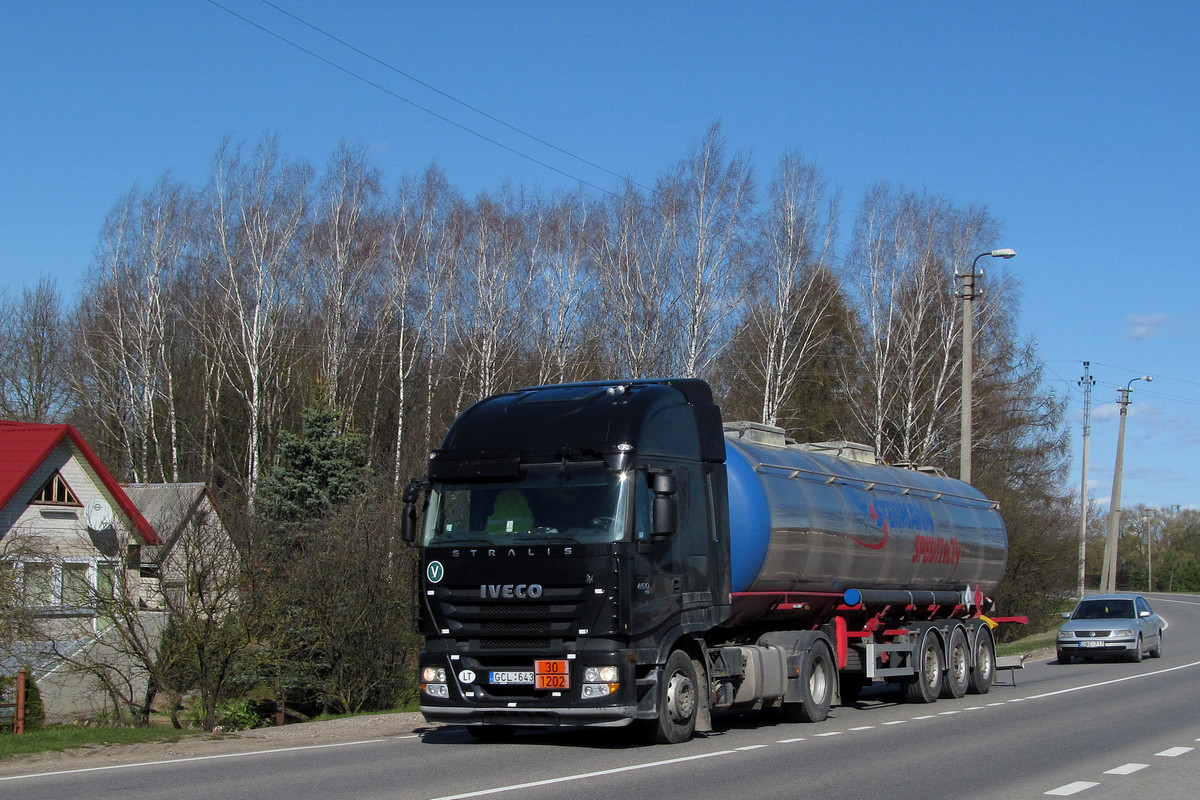 Литва, № GCL 643 — IVECO Stralis ('2007) 450