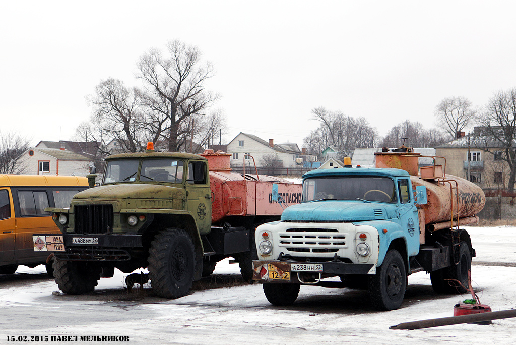 Брянская область, № А 488 ММ 32 — Урал-375Е; Брянская область, № А 238 НН 32 — ЗИЛ-431412