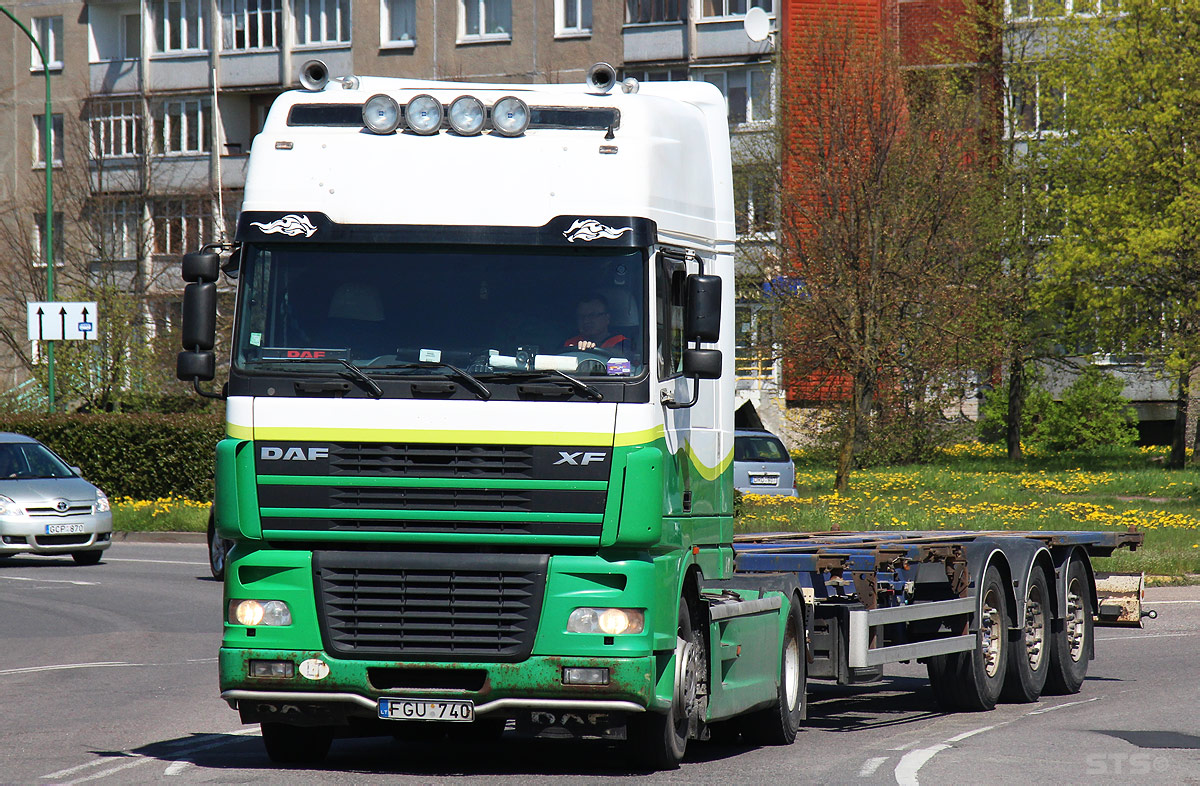 Литва, № FGU 740 — DAF XF95 FT