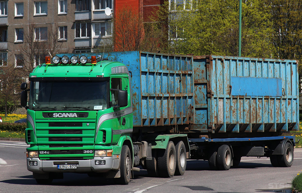 Литва, № EBU 877 — Scania ('1996) R124G