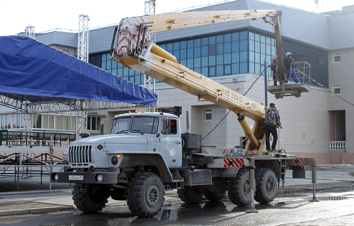 Ямало-Ненецкий автоном.округ, № Х 554 ВО 89 — Урал-4320-40