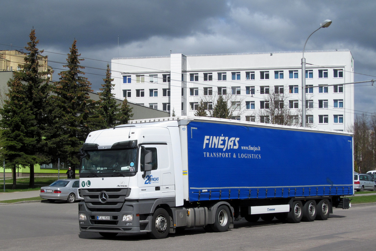 Литва, № FJL 520 — Mercedes-Benz Actros ('2009) 1844