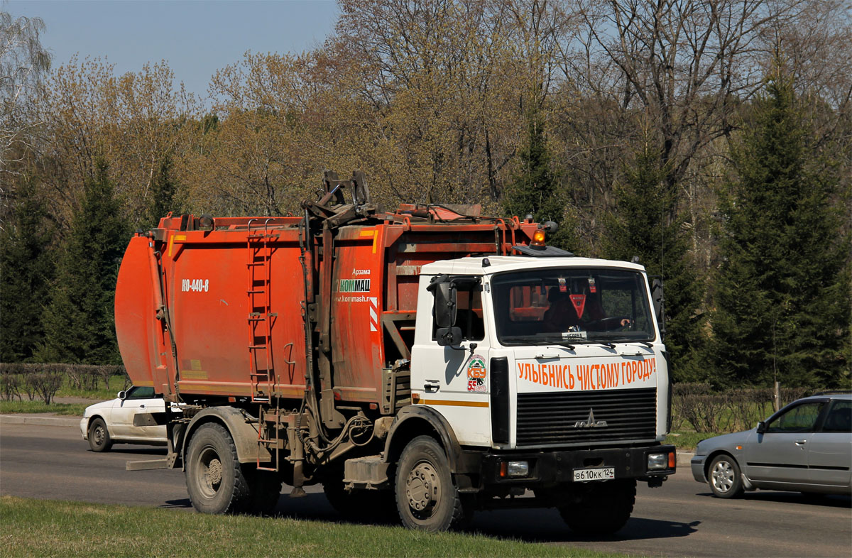 Красноярский край, № В 610 КК 124 — МАЗ-5337A2