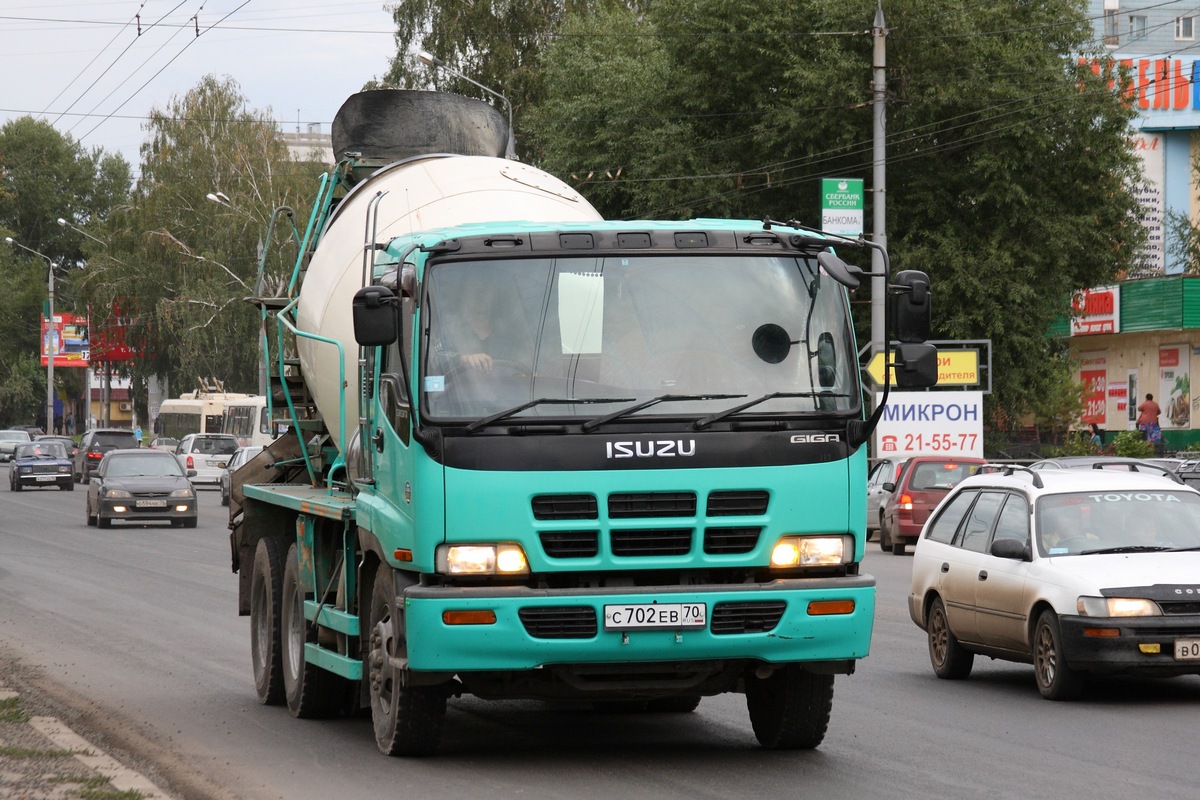 Томская область, № С 702 ЕВ 70 — Isuzu Giga (общая модель)