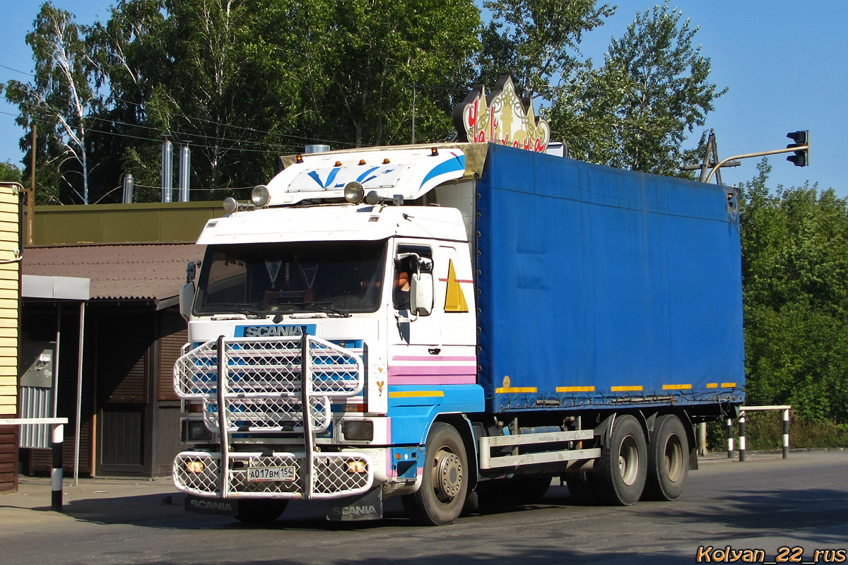 Новосибирская область, № А 017 ВМ 154 — Scania (III) R143M