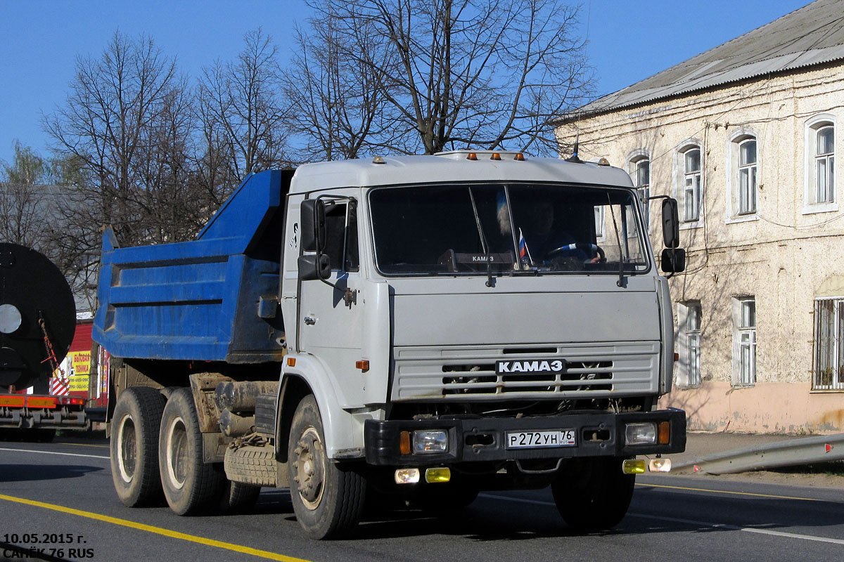 Ярославская область, № Р 272 УН 76 — КамАЗ-55111 (общая модель)