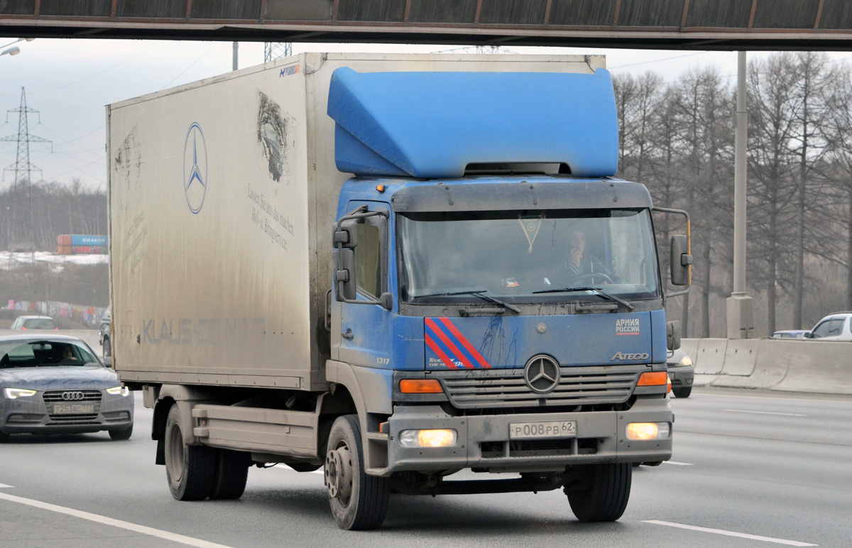 Рязанская область, № Р 008 РВ 62 — Mercedes-Benz Atego 1317