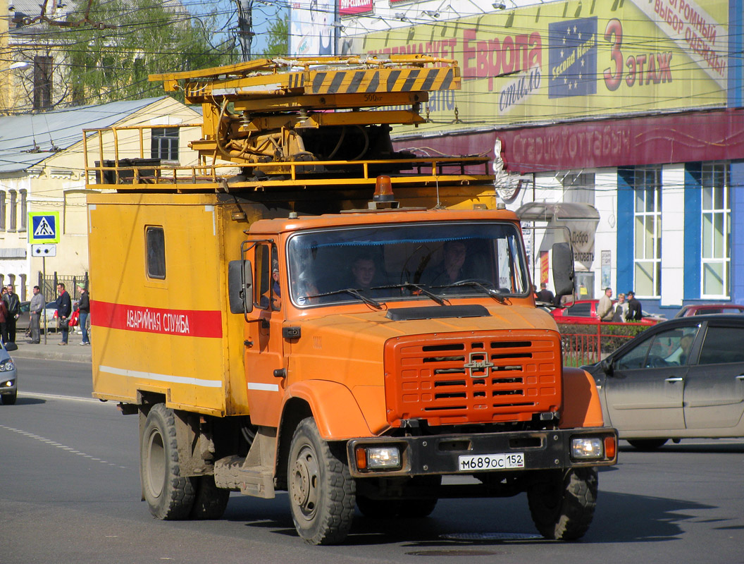 Нижегородская область, № М 689 ОС 152 — ЗИЛ-433362