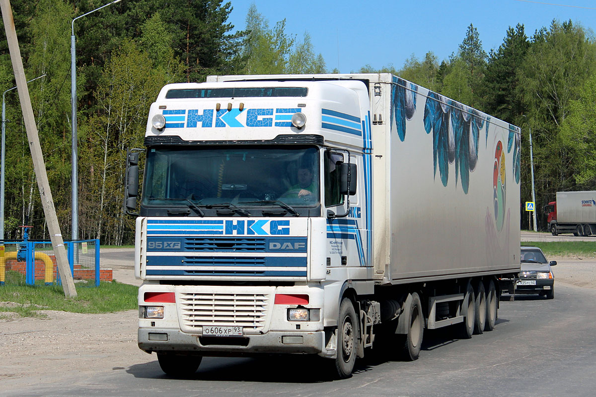 Краснодарский край, № О 606 ХР 93 — DAF 95XF FT