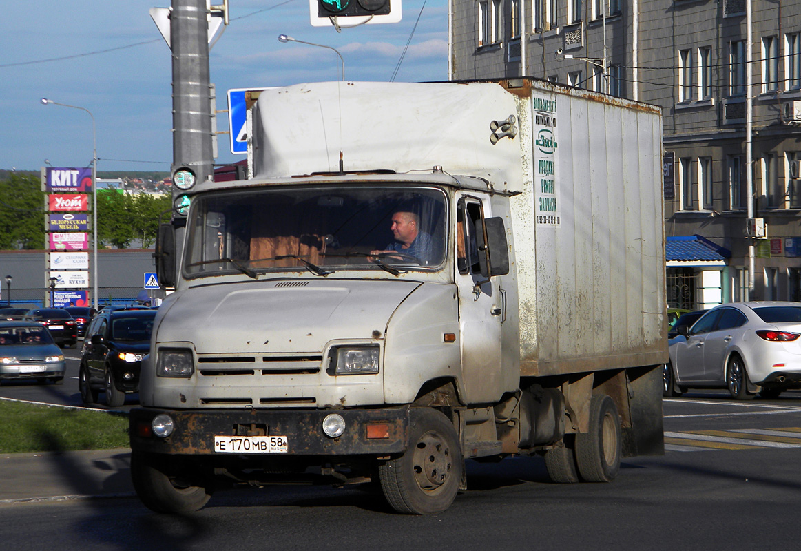 Пензенская область, № Е 170 МВ 58 — ЗИЛ-5301ЮО "Бычок"