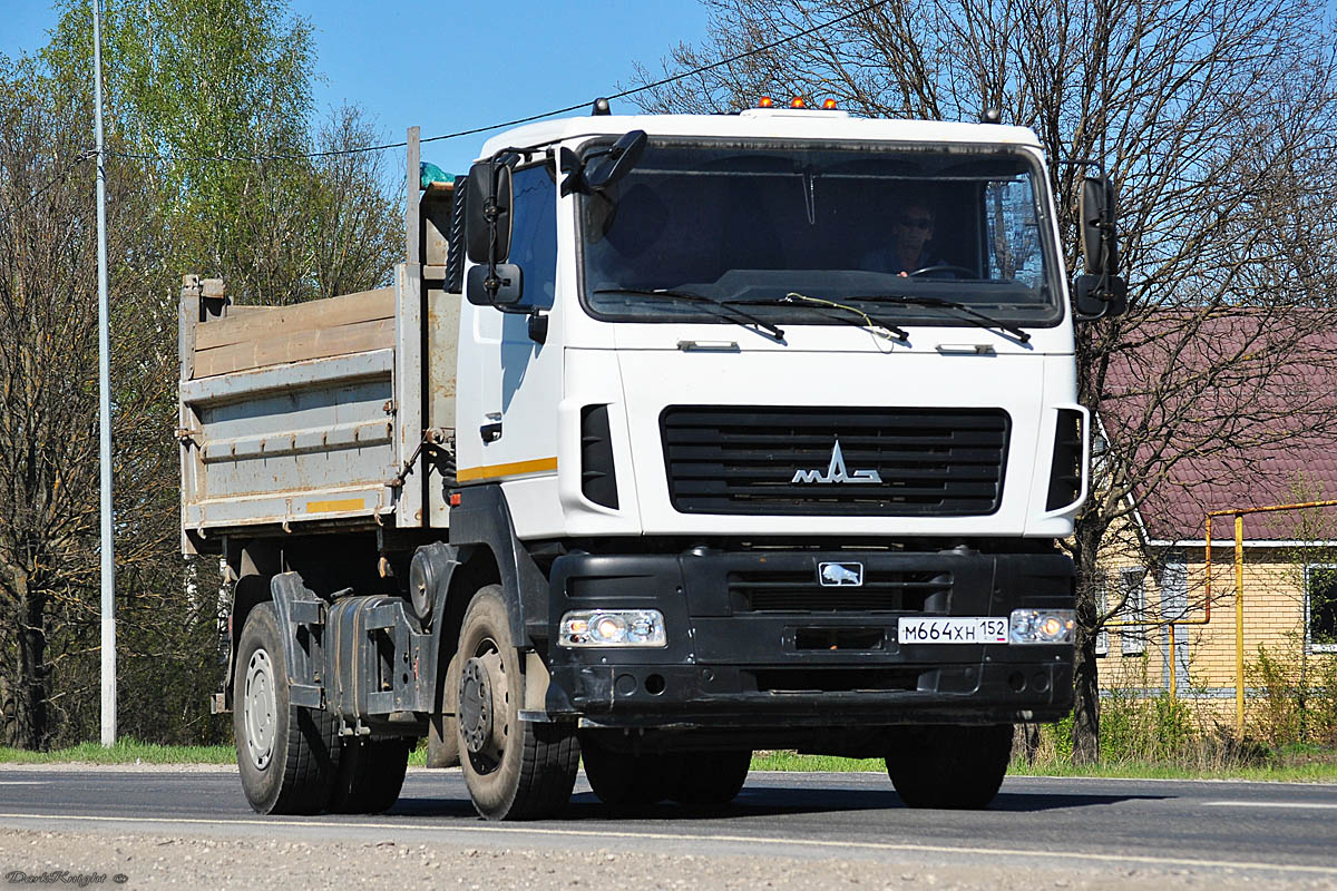 Нижегородская область, № М 664 ХН 152 — МАЗ-5550B5