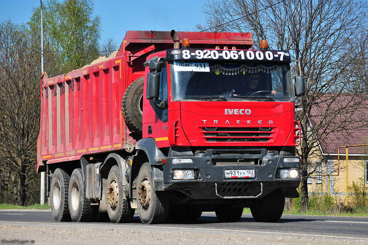 Нижегородская область, № М 931 УУ 152 — IVECO Trakker ('2004)