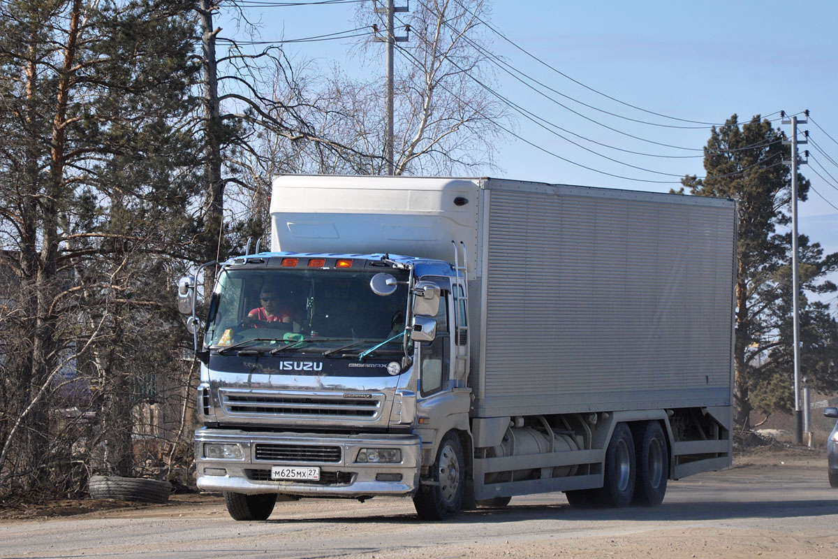 Хабаровский край, № М 625 МХ 27 — Isuzu Giga (общая модель)