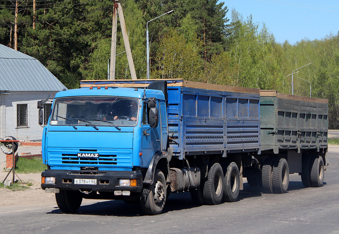 Рязанская область, № Е 378 НТ 62 — КамАЗ-65115 (общая модель)