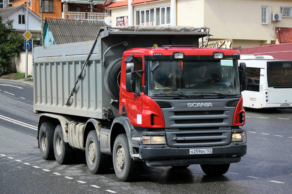 Краснодарский край, № Х 259 ВК 123 — Scania ('2004) P380