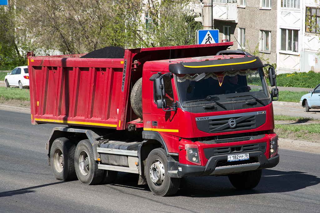 Удмуртия, № Т 182 РР 18 — Volvo ('2010) FMX.400 [X9P]