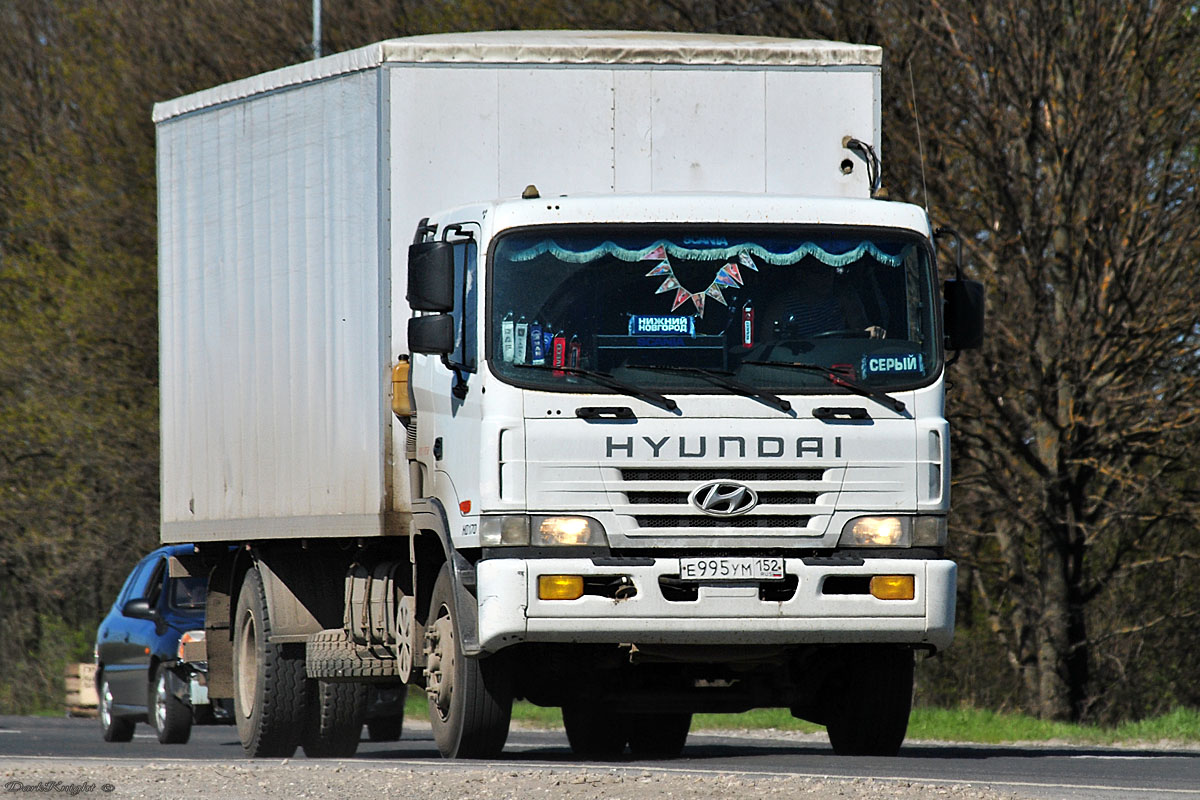 Нижегородская область, № Е 995 УМ 152 — Hyundai Super Truck (общая модель)